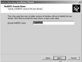 Hình 1 85 Nhập tên NETBIOS Hộp thoại Database and Log Locations cho phép chỉ định 8