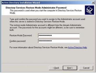 Hình 1 107 Nhập mật khẩu Restore Mode Administrator Nhấn Next để tiếp tục quá 14