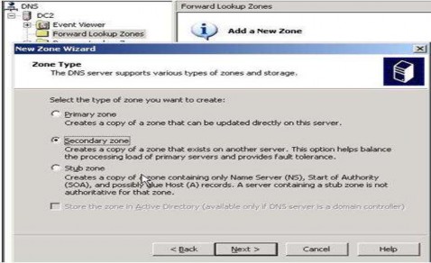 Hình 1 95 Tạo Forward Lookup Zone Nhấn Next tiếp tục quá trình thiết lập Hệ 2