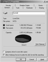 Hình 2 56 Tab General Tab General Cung cấp các thông tin như nhãn đĩa loại hệ 13