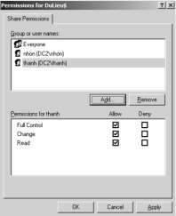 Hình 2 85 Chọn quyền cho thư mục chia sẻ 4 Kết nối tới thư mục được chia 11