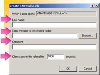 Hình 2 95 Tạo DFS liên kết DFS link Để bổ sung thêm DFS Link thực hiện các 8