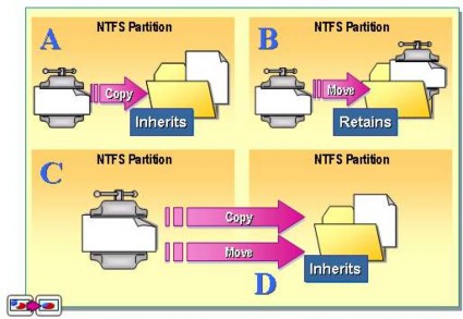Hình 2 110 Mô hình Copy và di chuyển các file và folder nén Trong phần Active Directory 4