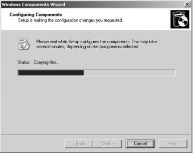 Hình 3 29 Quá trình cài đặt DHCP Cuối cùng trong hộp thoại Completing the Windows 3