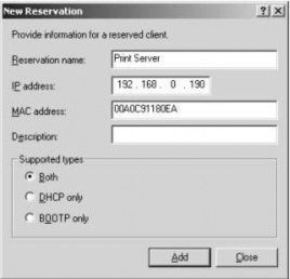 Close Hình 3 40 Cấu hình đại chỉ dành riêng Lặp lại thao tác trên cho các địa 1
