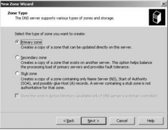 Hình 3 60 Hộp thoại Zone Type Chọn Forward Lookup Zone Next Chỉ định Zone Name để 5
