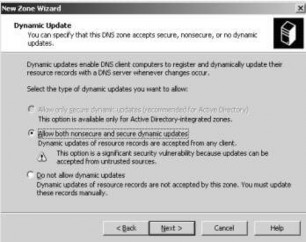 Hình 3 62 Chỉ định Dynamic Update Chọn Finish để hoàn tất Tạo Reverse Lookup 7
