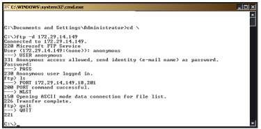 Hình 3 99 Phiên làm việc active FTP Passive FTP Để giải quyết vấn đề là Server 1
