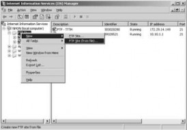 Hình 3 123 Phục hồi thông tin hoặc tạo mới FTP site Sau đó chọn nút Browse… 15