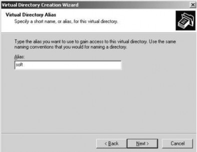 Hình 3 110 Tạo tên Alias Chỉ định tên thư mục trong ổ đĩa Hình 3 111 Chỉ 2
