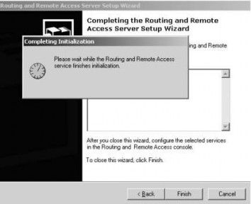 Hình 3 129 Khởi động dịch vụ RAS Trong cửa sổ chính của chương trình cấu 4