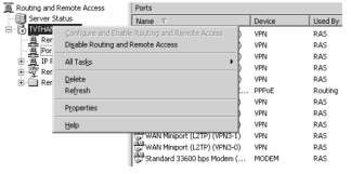 Hình 3 132 Cấu hình để Server thực hiện chức năng RAS Hộp thoại Server 7