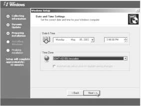 Hình 1 40 Thiết lập ngày giờ cho hệ thống Tại hộp thoại Networking Settings 3