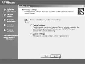 Hình 1 41 Lựa chọn thiết lập các thông số cho mạng Tại hộp thoại Workgroup or 4