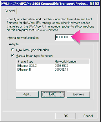 Hình 1 69 Cấu hình NWLink File và Print Services for Netware được cài đặt và có 1