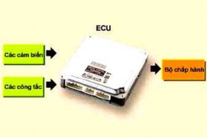 Hình 2 118 Khái quát về ECU Ngoài ra ECU chuyển các tín hiệu để vận hành các 13