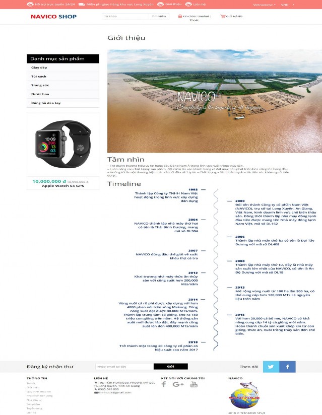 Hình 47 Giao diện trang giới thiệu Giao diện trang thông tin liên hệ Hình 48 Giao 4