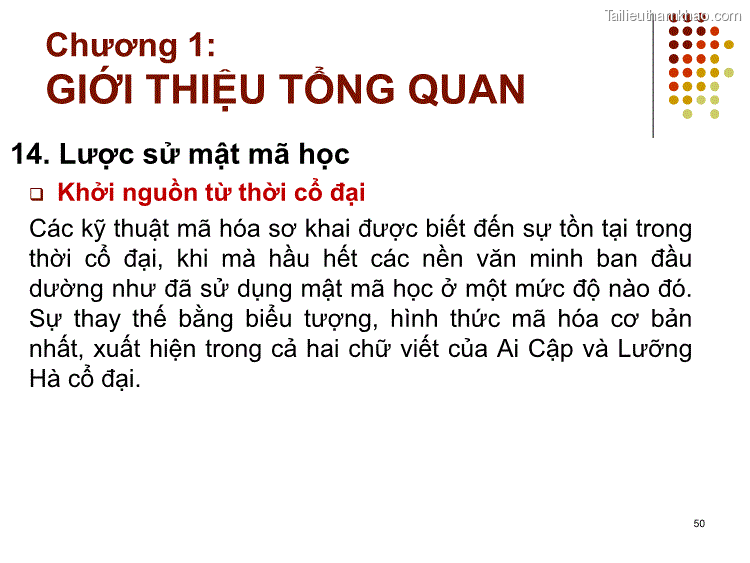 14 Lược Sử Mật Mã Học Khởi Nguồn Từ Thời Cổ Đại Các Kỹ