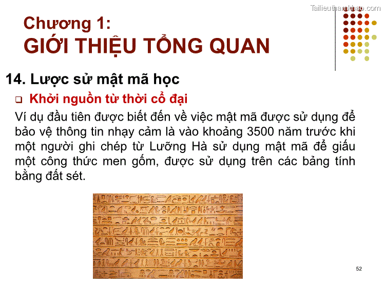 14 Lược Sử Mật Mã Học Khởi Nguồn Từ Thời Cổ Đại Ví Dụ