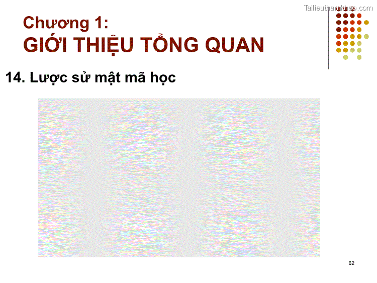 14 Lược Sử Mật Mã Học