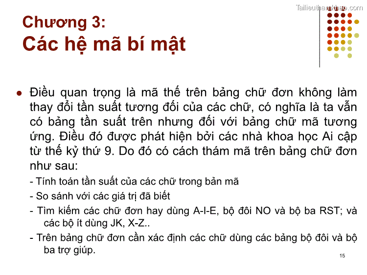 ⚫ Điều Quan Trọng Là Mã Thế Trên Bảng Chữ Đơn Không Làm Thay