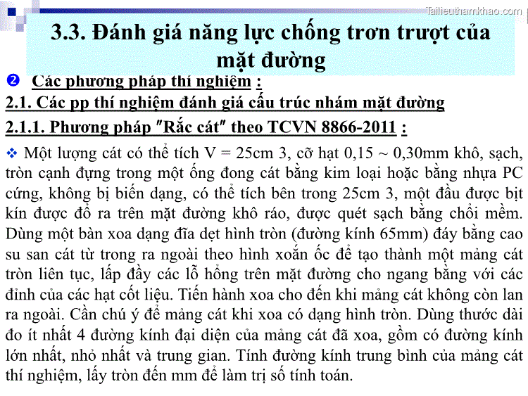  Các Phương Pháp Thí Nghiệm 2 1 Các Pp Thí Nghiệm Đánh Giá Cấu