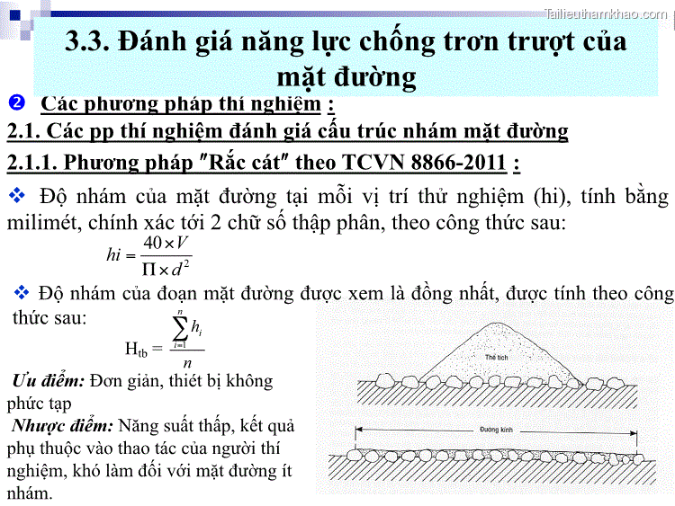 Các Phương Pháp Thí Nghiệm 2 1 Các Pp Thí Nghiệm Đánh Giá Cấu