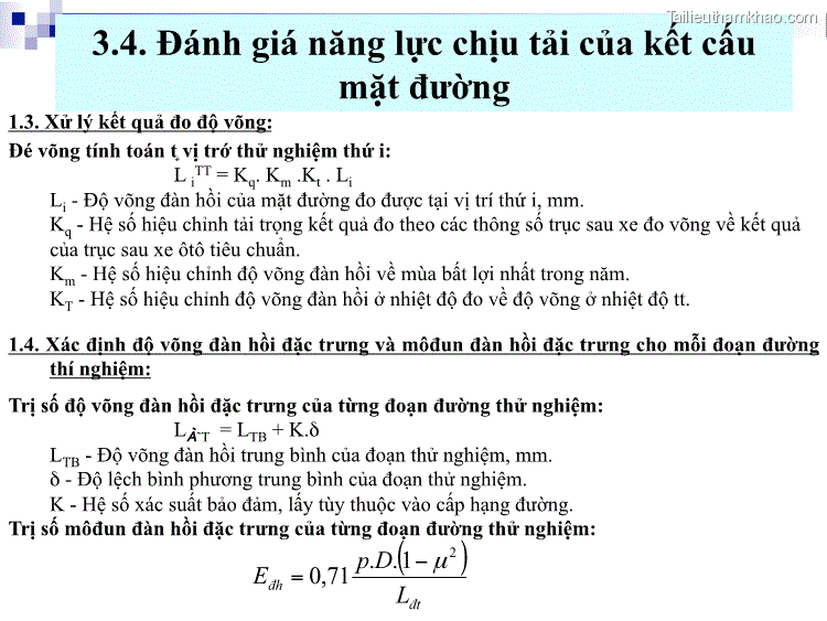 1 3 Xử Lý Kết Quả Đo Độ Vòng Đé Vòng Tính Toán Tܻ Vị Trớ Thử