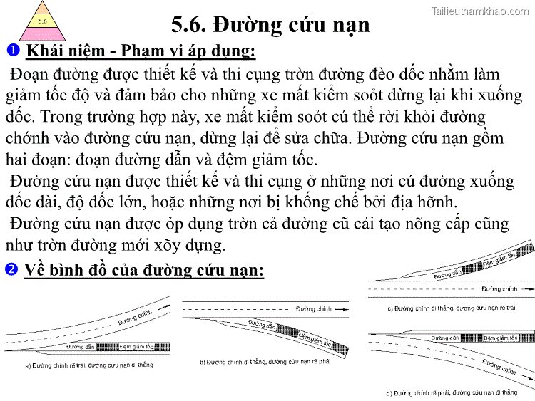 5 6 5 6 Đường Cứu Nạn  Về Trắc Dọc Đường Cứu Nạn  Cấu