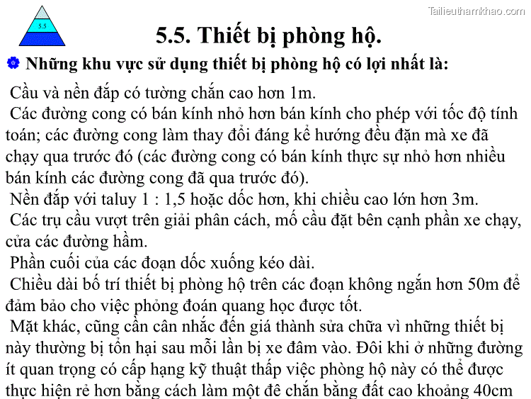  Những Khu Vực Sử Dụng Thiết Bị Phòng Hộ Có Lợi Nhất Là Cầu