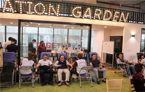 Apec Nhân viên Apec hiến máu tại công ty Hoạt động môi trường và các con số 3