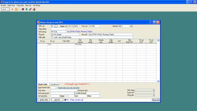 Kế toán định khoản Nợ TK 6417 16 408 109 Nợ TK 1331 1 640 811 Có TK 1111 2