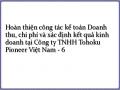 Tổ Chức Bộ Máy Quản Lý Của Công Ty Tnhh Tohoku Pioneer Việt Nam