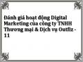 Đánh giá hoạt động Digital Marketing của công ty TNHH Thương mại & Dịch vụ Outfiz - 11