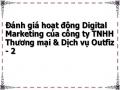Đánh giá hoạt động Digital Marketing của công ty TNHH Thương mại & Dịch vụ Outfiz - 2