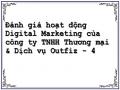 Đánh giá hoạt động Digital Marketing của công ty TNHH Thương mại & Dịch vụ Outfiz - 4