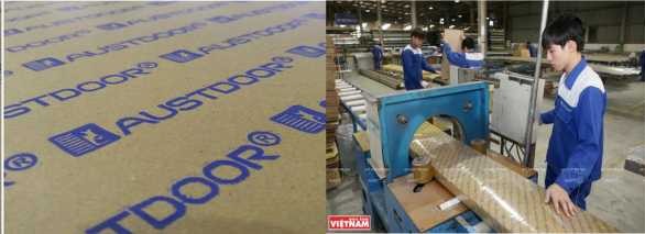 Hình 2 2 Bao bì cửa cuốn Austdoor 2 2 2 Các yếu tố nhận biết thương hiệu cửa 2