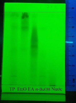 Chú thích TP Toàn phần n BuOH Cao n butanol Et 2 O Cao diethyl ether Nước 5