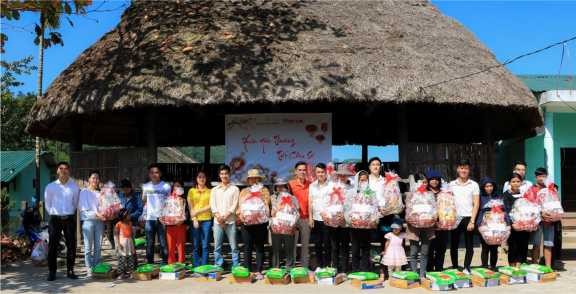 Chương trình Xuân yêu thương – Tết chia sẻ tại xã Thượng Lộ Lễ ký 3