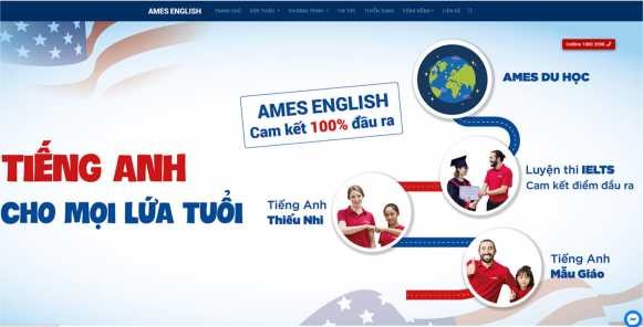 Hình 2 13 Website của AMES Website được xem như là bộ mặt của doanh nghiệp nơi 2
