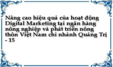 Nâng cao hiệu quả của hoạt động Digital Marketing tại ngân hàng nông nghiệp và phát triển nông thôn Việt Nam chi nhánh Quảng Trị - 15