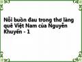 Nỗi buồn đau trong thơ làng quê Việt Nam của Nguyễn Khuyến