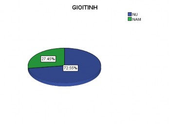 Hình 3 9 Thống kê giới tính đáp viên Nguồn Số liệu khảo sát các công ty 2017 2