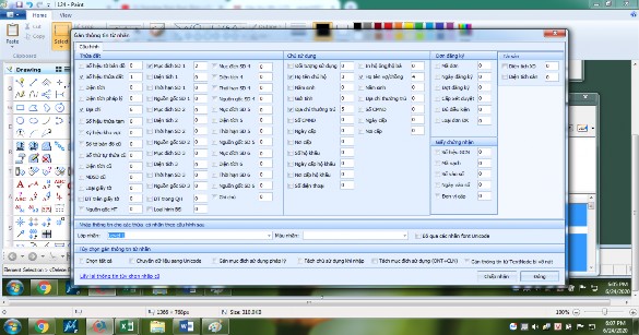 Hình 4.21: Gán thông tin từ nhãn - Sau khi gán thông 12 class= lazyload > Vẽ nhãn thửa 12