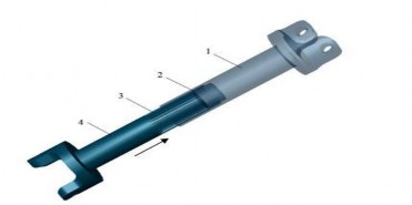 Hình 1 6 Kết cấu của khớp then trên trục trung gian 1 Nạng chủ động 3 Then 7