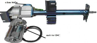 Hình 3 3 Động cơ trợ lực D C bố trí trên trục lái Sơ đồ khối mạch 6