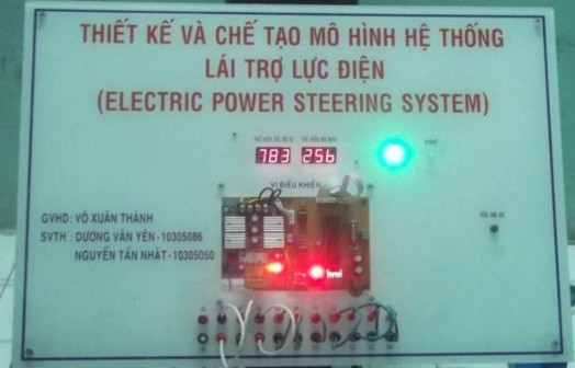 Hình 4 6 Sa bàn thực tế 4 5 PHẦN MẠCH ĐIỀU KHIỂN Trên hệ thống lái trợ 6
