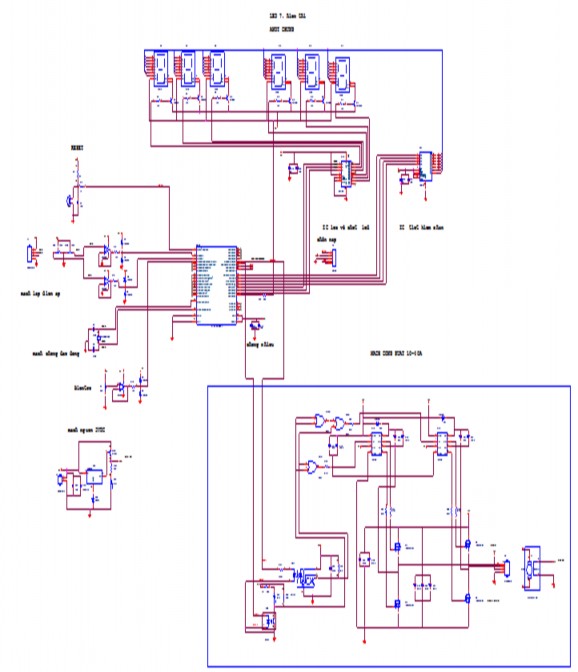 Hình 4 18 Mạch điều khiển Hình 4 19 Mạch điều khiển thực tế Với các lưa 10