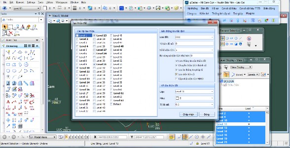 Hình 4 16 Chọn lớp tính diện tích Sau khi tạo topology xong thì ta tiến hành vẽ 6