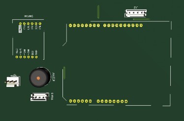 Hình 4 3 Mạch PCB 3D lớp trên Sau khi in ra board đồng cần kiểm tra các đường 3
